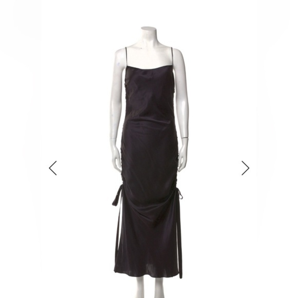 Zimmerman ruched midi dress